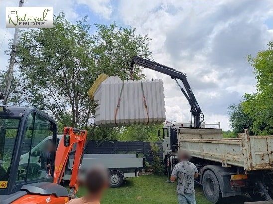 Piwnica 200x350 Montaż piwnicy w Piotrków Trybunalski i inne zdjęcia. Piwnica 200x350 Natural Fridge  45 980  zł