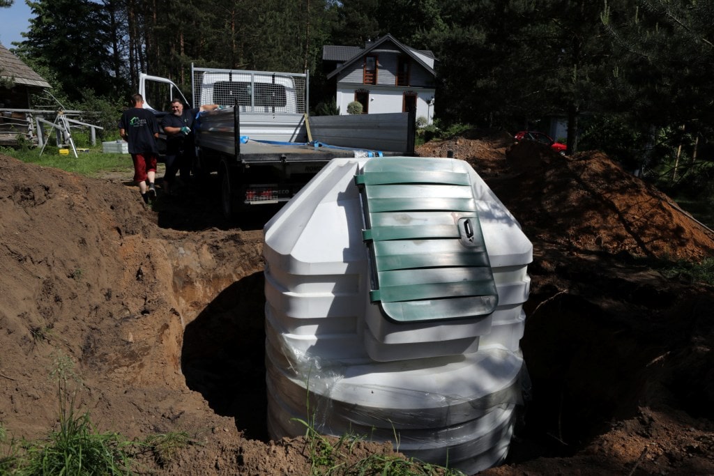 Zdjecie montazowe Piwnica ogrodowa Natural FRIDGE ®, spizarnia 2,5 m cylindryczny 99 zdjęć przedstawiają nasze zainstalowane piwnicę u klientów w Białymstoku, Bartoszyce, Bydgoszcz, Biala Podlaska, Augustow,  Piwnica 250 Natural Fridge  32 890  zł