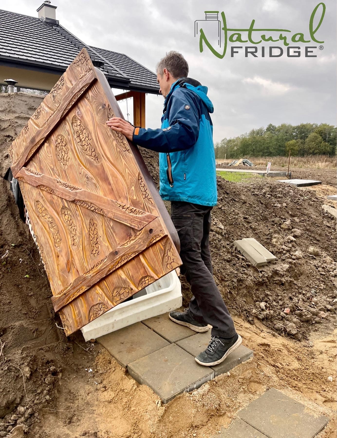 Montaż gotowe piwniczki ogrodowe Powierzchnia półek 13,1 m² Piwnica 200x500 Natural Fridge  61 180  zł