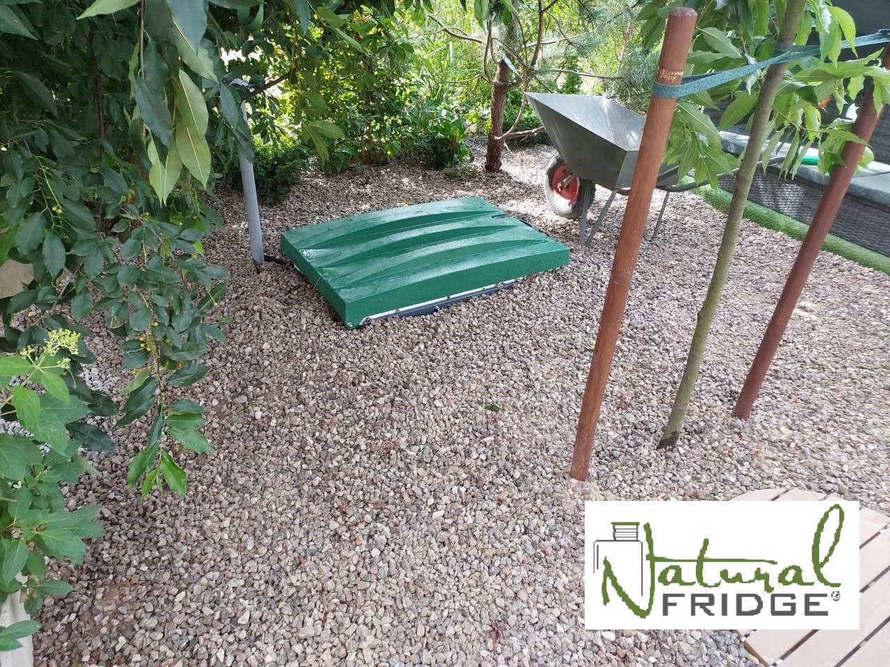 Spiżarnia podziemna małe Realizacja Piwniczka 120x160 Natural Fridge  9 980  zł